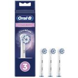 Oral-B - Sensitive Clean & Care - Tandenborstelkoppen - 3 stuks