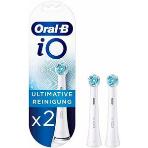 Oral-B - iO Ultimate Clean - Opzetborstels - Wit - 2 Stuks
