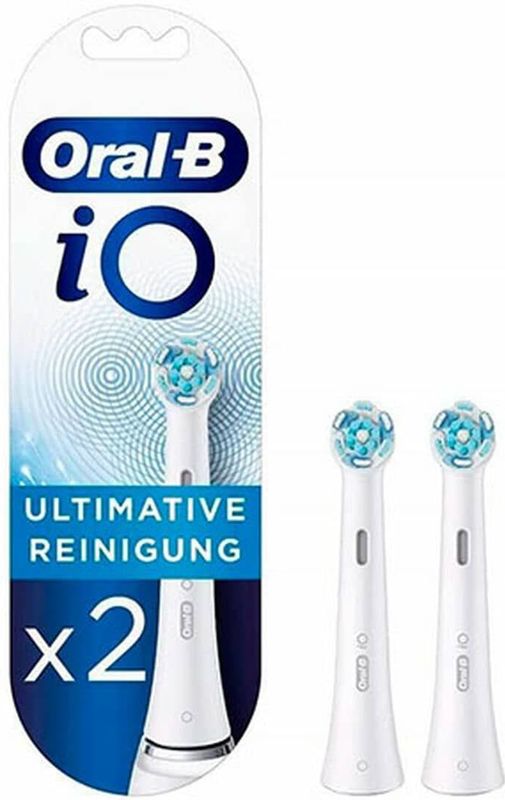 Oral-B - iO Ultimate Clean - Opzetborstels - Wit - 2 Stuks
