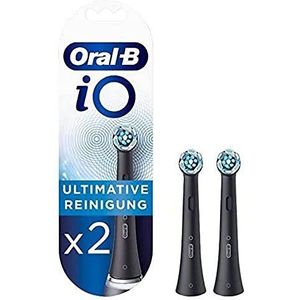 Oral-B opzetborstels iO Ultimate clean - zwart (2 stuks)