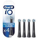 Oral-B IO Ultimate Clean Opzetborstels Zwar - Verpakking Van 4 Stuks