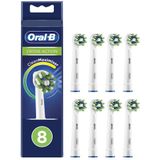 Oral-B CrossAction - Met CleanMaximiser-technologie - Opzetborstels - 8 Stuks