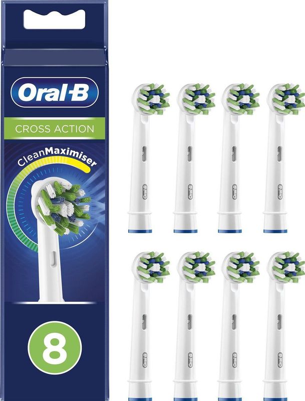 Oral-B B�rstenk�pfe CrossAction 8 St�ck