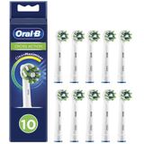 Oral-B CrossAction - Met CleanMaximiser-technologie - Opzetborstels - 10 Stuks
