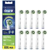 Oral-B CrossAction - Met CleanMaximiser-technologie - Opzetborstels - 10 Stuks
