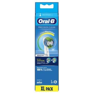 Oral-B - Pro Precision Clean - Opzetborstels - 6 Stuks - Compatibel met Oral-B Tandenborstels