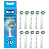 Oral-B Precision Clean 80339360 opzet borstel 10 stuk(s) Blauw, Wit