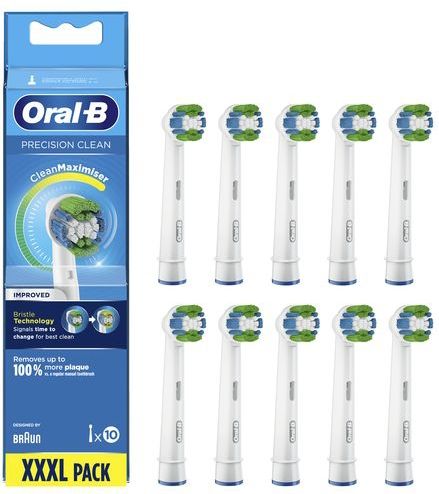 Oral-B Precision Clean 80339360 opzet borstel 10 stuk(s) Blauw, Wit