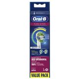 Oral-B FlossAction - Met CleanMaximiser-technologie - Opzetborstels - 4 Stuks