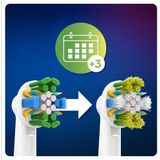 Oral-B FlossAction - Met CleanMaximiser-technologie - Opzetborstels - 4 Stuks