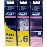 Oral-B Gevoelige Schone En Zorg Opzetborstels 6 st