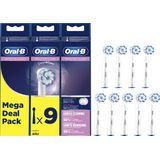 Oral-B B�rstenk�pfe Sensitive Clean & Care - White - 3+3+3 pcs