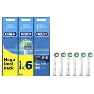 Oral-B Precision Clean 80339528 opzet borstel 6 stuk(s) Wit