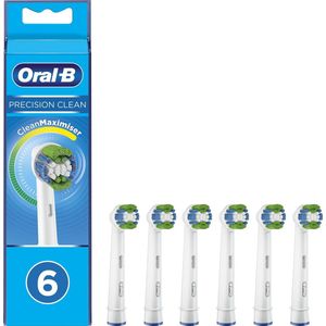 Oral-B Precision Clean - Met CleanMaximiser-technologie - Opzetborstels - 6 Stuks