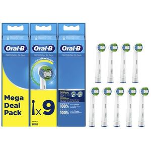 Oral-B Precision Clean 80339530 opzet borstel 9 stuk(s) Wit