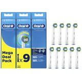 Oral-B - Precision Clean - Opzetborstels - 9 Stuks - CleanMaximiser-technologie