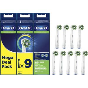Oral-B Tandenborstelkoppen Cross Action 3+3+3 pcs