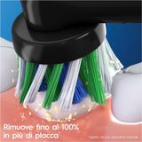 Oral-B CrossAction Vervangende Opzetborstels - Zwart - 3 Stuks