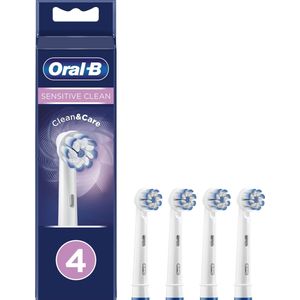 Oral-B Sensitive Clean - Opzetborstels - 4 Stuks