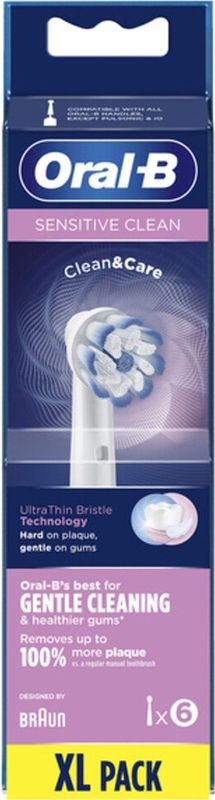 Oral-B Opzetborstels Sensitive Clean 6 stuks