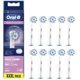 Oral-B Sensitive Clean 80339602 opzet borstel 10 stuk(s) Wit