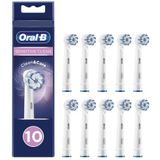 Oral-B Sensitive Clean 80339602 opzet borstel 10 stuk(s) Wit