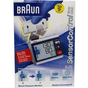 Braun - Bp3560 - Bloeddrukmeter - Wit - Automatische Functie