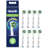 Oral-B ORAL-B Cross Action EB50-8 (Clean Maximiser) Vervangende opzetborstels voor elektrische tandenborstels XXL 8 stuk(s) Wit