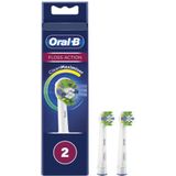 Oral-B - Floss Action - Opzetborstels - Wit - 2 Stuks