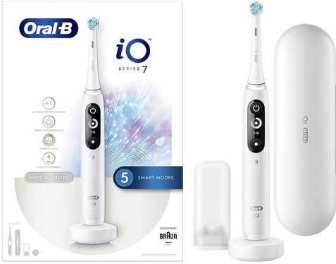 Oral-B iO 4210201362982 elektrische tandenborstel Volwassene Roterende tandenborstel Wit