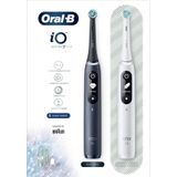 Oral B iO7 Elektrische Tandenborstel met Etui DUO Black & White 2 st