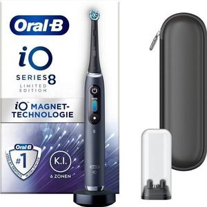 Oral-B Limited Edition iO - 8 - Zwarte Onyx Elektrische Tandenborstel, Limited Edition