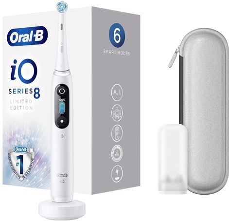 Oral-B IO Series 8 Elektrische Tandenborstel Wit