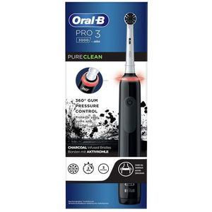 Oral-B Pro 3 - 3000 Pure Clean - Zwart - Elektrische Tandenborstel