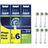 Oral B Replacement Brush Heads With Clean Maxi Misa Crossaction Technology