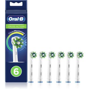 Oral B Cross Action CleanMaximiser Vervangende Opzetstuk voor Tandenborstel 6 st