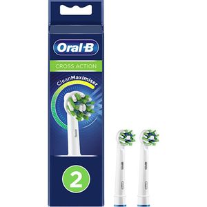 Oral B Replacement Brush Heads With Clean Maxi Misa Crossaction Technology