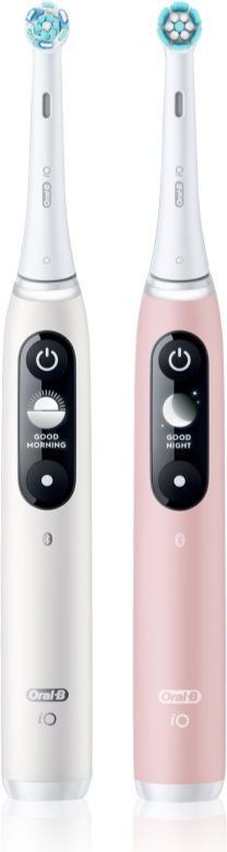 Braun - iO6 DuoPack - Elektrische Tandenborstel - Wit - Oplaadbaar