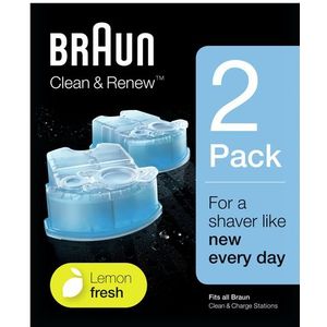 Braun - Clean & Renew - Reinigingsvloeistof - 2 Stuks