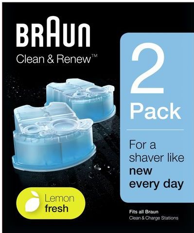 Braun - Clean & Renew - Reinigingsvloeistof - 2 Stuks