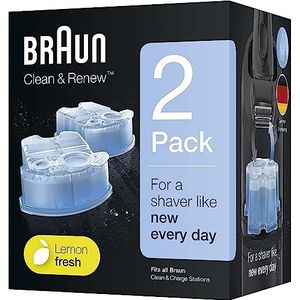 Braun - Clean And Renew - Reinigingsvloeistof - 2 Stuks