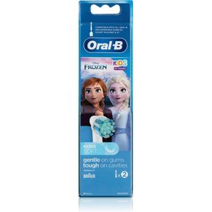 Oral B Vitality D100 Kids Frozen Vervangende Opzetstuk Extra Soft tot 3 Jaar  2 st