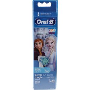 Oral-b Kids Frozen Opzetborstels 3 Stuks - Extra Soft