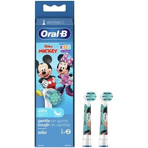 Oral-B Kids Mickey Opzetborstels - 2 stuks