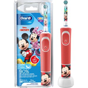 Oral-B Kids Mickey - Elektrische Tandenborstel - Powered By Braun - 1 Handvat en 1 Opzetborstel