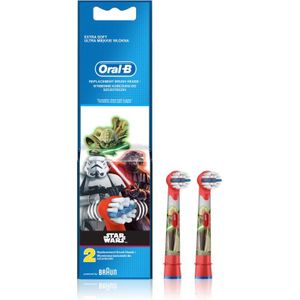 Oral B Vitality D100 Kids StarWars Vervangende Opzetstuk voor Tandenborstel Extra Soft 2 st