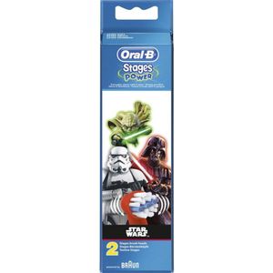 Oral-B Kids Star Wars opzetborstels Wit - 4 stuks