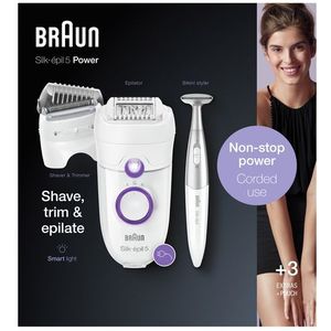 Braun Silk-épil 5 825 Power 28 pincetten Wit, Paars
