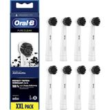 Oral-B Pure Clean Elektrische tandenborstel, verpakking van 8 stuks, geschikt voor sleuven, wit