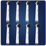 Oral-B - Pure Clean - Opzetborstels - Houtskool - 8 Stuks